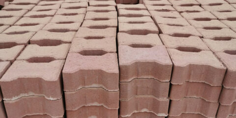 Red Color Paver, Pavement Blocks in Tema, Accra, Ghana
